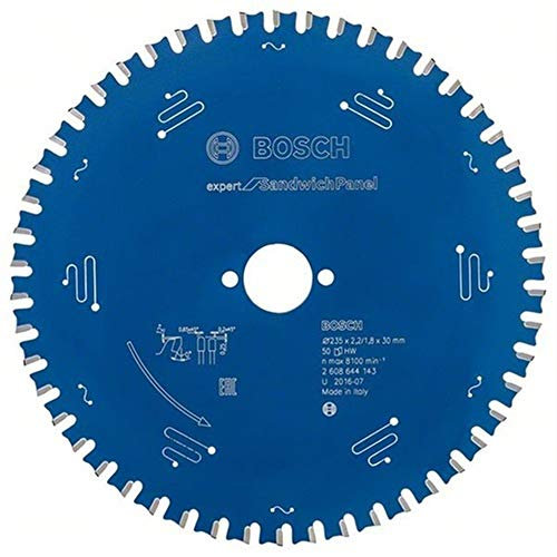 Bosch Professional Kreissägeblatt Expert for Sandwich Panel (235 x 30 x 2,2 mm, 50 Zähne, Zubehör Kreissäge)