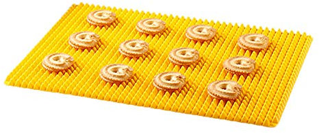 CapriTech Silikon-Backmatte, Pyramide, antihaftbeschichtet, für Ofen, Backen, Grill, Ölfilter, 40,6 x 29,4 cm