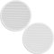 2 Piezas Filtros de Disco de Metal de Café Fabricante Fino y Ultrafino Filtros Reutilizables de Metal de Café Revestidos de Acero Inoxidable de Calidad en Cafetera