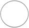 Hobbyfun Metallring Deko-Ring Ø 40,45, 50 cm schwarz Hochzeitsdeko Größe 40 cm
