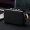Altavoz Bluetooth portátil con cable de carga, Subwoofer estéreo inalámbrico Mini sonido USB con radio FM, compatible con Bluetooth inalámbrico, conexión de tarjeta, reproducción de disco U(negro)
