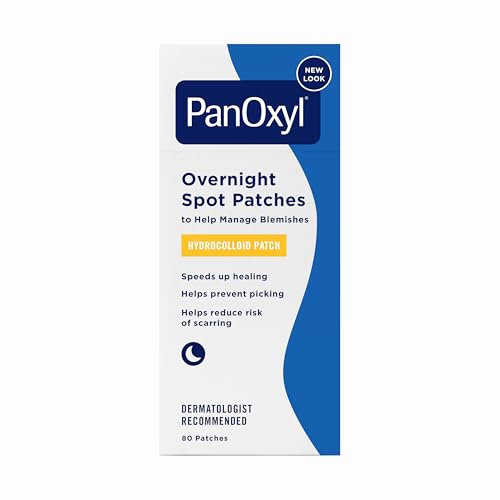 PanOxyl PM Overnight Spot Patches, fortschrittliche Hydrokolloid-Heiltechnologie, parfümfrei, 80 Stück