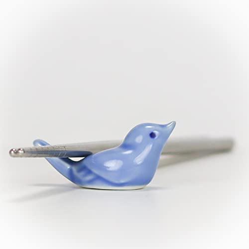 Blue Bird Chopstick Rest 55x25x25mm (Made in Japan)
