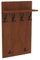 AKKE 120x60 | MAXI Garderobenpaneel Wandgarderobe Garderobe Wandpaneel Kleiderstange SCHWARZ | LOCARNO