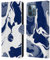 Head Case Designs Officially Licensed Tottenham Hotspur F.C. Blue And White Marble Badge Leather Wallet Case Compatible With Apple iPhone 12 Pro Max