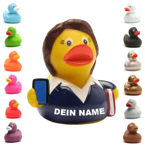 Badeente - personalisierbar (Business Woman Ente)
