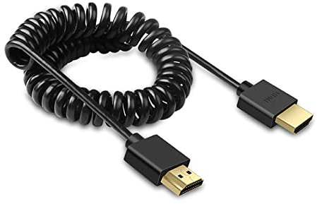 Topcine Cable HDMI 2.0 4K 60P HDMI A a A Cable para Atomos Shinobi Ninja V Monitor y Portkeys BM5 de alta velocidad HDMI cable Z Cam E2
