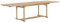 Gecheer Ausziehtisch Teakholz (180-280) cm | Ausziehbarer Esstisch | Massivholz Gartentisch | Wetterfest Holztisch für Garten Terrasse Balkon Outdoor