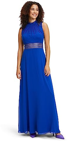 Vera Mont Damen 0104/4825 Kleid, Juwelblau, 40
