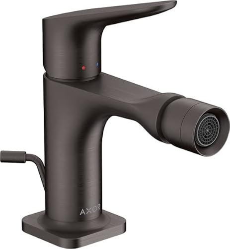 hansgrohe Bidet-Einhebelmischer Axor Citterio M A 116mm, m Zugst.Abl.Gar., brush. bla vc