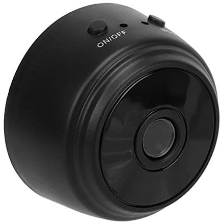 A9 Mini Camera, WiFi 1080P HD IP Camera with Magnetic Back Cover, Home Security Wireless Mini Camcorder Micro Video Surveillance Camera (Black)