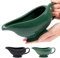 Sauciere – (400 ml) elegante Keramik-Saucierschale – Keramik-Sauciere – Steingut Sauciere Wärmer (Smaragdgrün) – Isolierte Erntedank-Sauciere