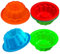 webake Mini Gugelhupfform Silikon Backform Gugelhupf 8 Stück 10 cm Kuchenform Gugelhupf Silikonform Kleine Gugelhupfform Wiederverwendbare für Kuchen, Gelee, Donut