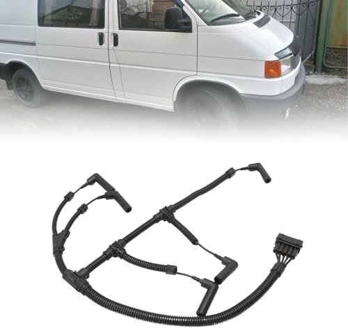 MangWany Glühkerzenverbinder Glühkerzen Kabelbaum kompatibel mit Transporter T4 2.5 TDI 1995–2004 074972095B 2515 Zylinder Diesel TDI Motor