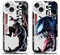 [2 Stück] Handyhülle für iPhone 11 6,1 Hülle, Handyhülle mit Cool Motiv Case Anti-Drop Schutzhülle Weiche Stoßfest Transparente TPU Silikon Case Cover für iPhone 11, 01