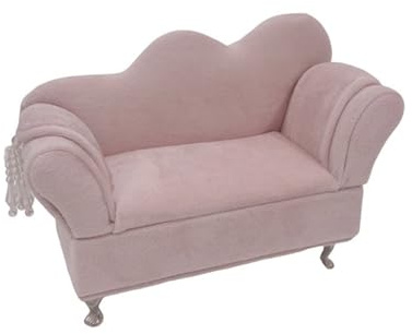 WZTHLF Sofa-förmige Schmuckschatulle, schöner Schmuckkoffer, Schmuckaufbewahrung, Organizer, Textur für modische Schmuckaufbewahrung (Chaiselongue)