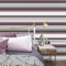 HANGJINLI Vliestapete lila Vertikale Streifen Luxuriös Tapete Retro design Dekoration Schlafzimmer oder Wohnzimmer Vliestapete (0.53x9.5m)