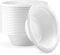 Shefa 400 White Bowls, Reusable & Washable, Heavy Duty Dinnerware, Microwave-Safe Crockery - Ideal for Birthday, Parties, Camping, Catering (12 oz, White)