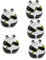 Garneck 5st Teedose Aus Keramik Tierisches Bonbonglas Zuckerdose Tierförmiges Glas Keksdosen Für Die Küchentheke Versiegelter Tee Organizer Mit Deckel Geladene Teevorräte Halter Bohnenglas