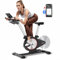 Sperax Heimtrainer, stationäre Fahrräder für Zuhause mit exklusiver App, magnetischer Heimtrainer mit bequemem Sitzkissen