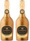 La Gioiosa Prosecco Gold, Gift for Mums, Dads and friends, Ideal for celebrations and parties - 75cl (Pack of 2)