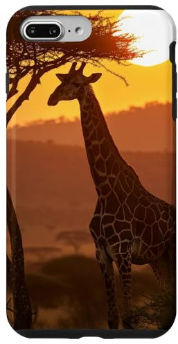 iPhone 7 Plus/8 Plus Africa Savannah Giraffe Case
