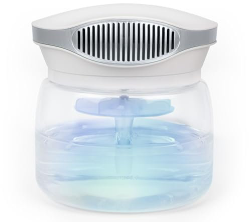 winwinCLEAN MASTER Bowl 4.0 I Luftreiniger I Air Purifier mit Wasserfilter entfernt Schadstoffe Pollen Staub Tierhaare Schimmel | Raumluftreiniger Ideal für Allergiker Asthmatiker & Sensible Atemwege
