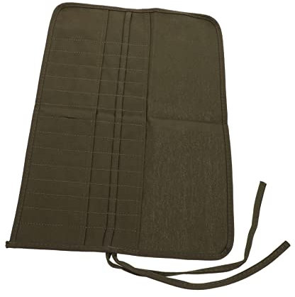 SHINEOFI 30-Pocket Large Canvas Paintbrush Organizer Roll up Bag for Watercolor and Oil Painting Brushes, Multifunctional Brush Holder Suitable for Artists and Painters