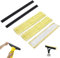 COWANIEE 3 Pcs Window Cleaner Padsfor Karcher + 2 Pcs Replacement Blades for Karcher Window Vac 280mm, Window Vac Accessories Set Compatible with Wv2 Wv5 Window Vac Spares