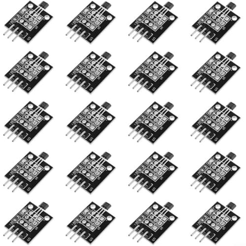 HavenDomicile KY-003 Modulo Sensore Magnetico Effetto Hall 4.5V-24V Uscita Digitale Circuito Compensato Temperatura per Progetti Arduino Rilevamento Interruttore Senza Contatto