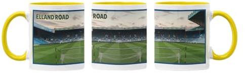 Willow Gifts Leeds United Elland Road Stadium 11oz Ceramic Gift Mug | Birthday or Christmas Gift 11oz Ceramic Tea Coffee Cup