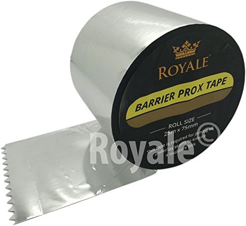 Royale® Barrier Pro X Tape - for Laminate/Wood Underlays - Damp Proof Membrane Lock
