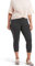 No Nonsense Damen Cotton Lounge Capri Leggings, Charcoal Heather, Klein