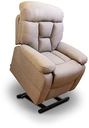 Astan Hogar Sillón Relax con Función Auto-Ayuda (Levanta Personas), Reclinación Eléctrica, Masaje Y Termoterapia, Tapizada, Modelo Space Lift Up AH-AR30320MG