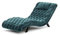All4All Relaxliege Chaiselongue Levis Antik Look Relaxsessel Chesterfield Gewebe Glamour Retro Modernes Design Relax gepolstert Keine Montage Entspannung 11