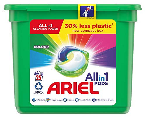 Ariel Colour 3 in 1 Pods, Pack of 25