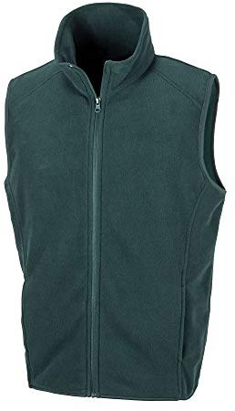 Result Gilet in Micropile, Verde Foresta, XXL R116X, Verde, XXL