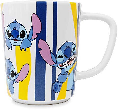 Disney Stitch Striped Mug