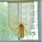 Tende Moderne di Livello Traslucide Tenda Voile Cafe Tenda da Cucina Ricamata Tenda da Bistrot Casa di Campagna,Tenda Corta Mantovana Piccola Finestra/Camera da Letto/Cucina/Bagno/Balcone