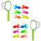 TOYANDONA 2 Ensembles De Pêche Enfants Jouet De Bain en Plastique Poisson Rouge Artificielle Aquarium Poissons Flottant Faux Poissons avec Épuisette pour Enfant en Âge Enfants Piscine