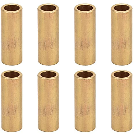 Manicotto in ottone, 8 pezzi Manicotto per cuscinetti autolubrificante 8mm Alesaggio X 11mm OD X 30mm Lunghezza Manicotto in ottone per apparecchiature elettriche