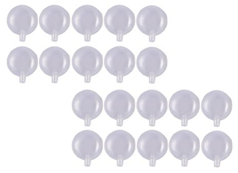 TOYANDONA 50Pcs Rassel Box Reparatur Spielzeug Quietschen Rassel Bälle Rasseln Boxen Gemischt für Nähen in Noise Maker Einsatz Haustier Baby Spielzeug 50Mm