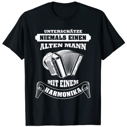 Steirische Harmonika Musiker Musikinstrument Volksmusik T-Shirt