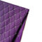 Yimihua Leder Stoff,Kunstleder Meterware Bezugsstoff Polsterstoff Lederoptik Kunstleder gesteppt kaschiert für Handwerk DIY nähen 1,4m breit (Size:1M,Color:Violett)