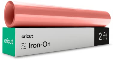Cricut Everyday Iron On – Koralle, 61 cm Rolle (30,5 x 61 cm) – HTV-Wärmetransfer-Vinyl für Hemden, Bekleidung, Hüte und mehr – kompatibel mit Maker & Explore-Maschinen