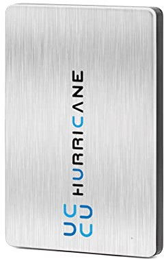 HURRICANE MD25U3 Externe Festplatte 320GB 2,5 USB 3.0 Mobile Speicherplatte für Fotos TV Laptop PS4 PS5 Xbox kompatibel mit Windows Mac Linux - Silber