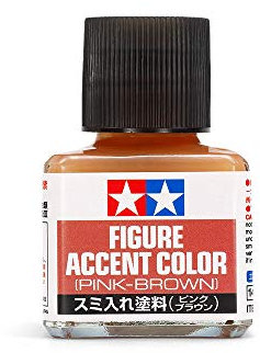 Tamiya 87201 Figure Accent Color Pink - Brown 40ml
