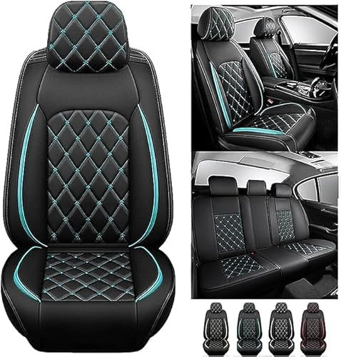 KORSE SitzbezüGesets FüR Dacia Sandero II 2012-2020 Hatchback, Auto-SchonbezüGe Wasserdicht Sitzschoner Schonbezug Leder Anti-Rutsch Sitzheizung,B