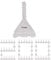 Deuvuo 200 Pcs 1.5mm Tile Spacer, Revolutionary 1.5mm Screws Tile Levelling System, Tile Installation Tool for Stones and Floors