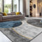 Sour Lemon Rugs Living Room Large 160x230 - Machine Washable Rug - Area Rugs for Bedroom - Large Boho Rug Vintage Rugs Anti Slip Fluffy Carpet for Living Room, Bedroom